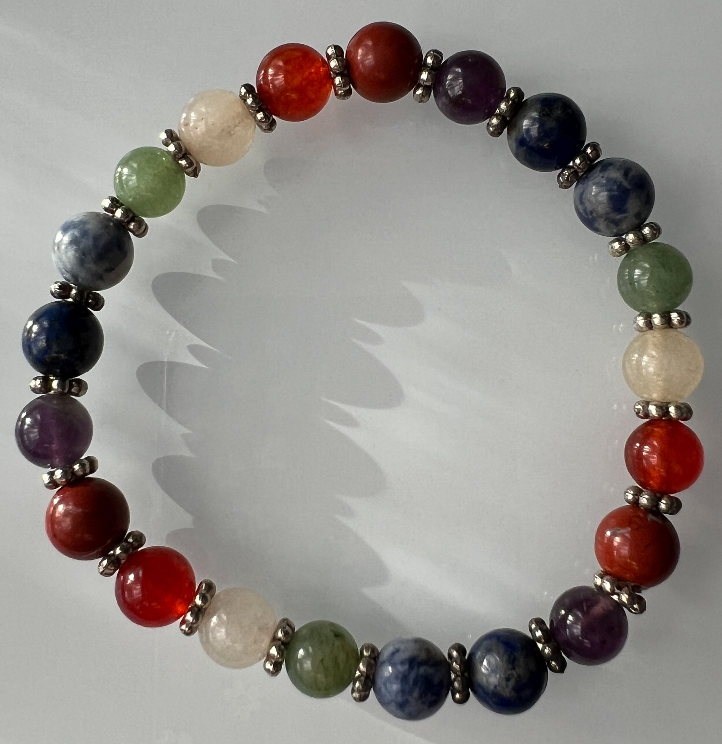 Pulsera Las Siete Cuentas De Chakra