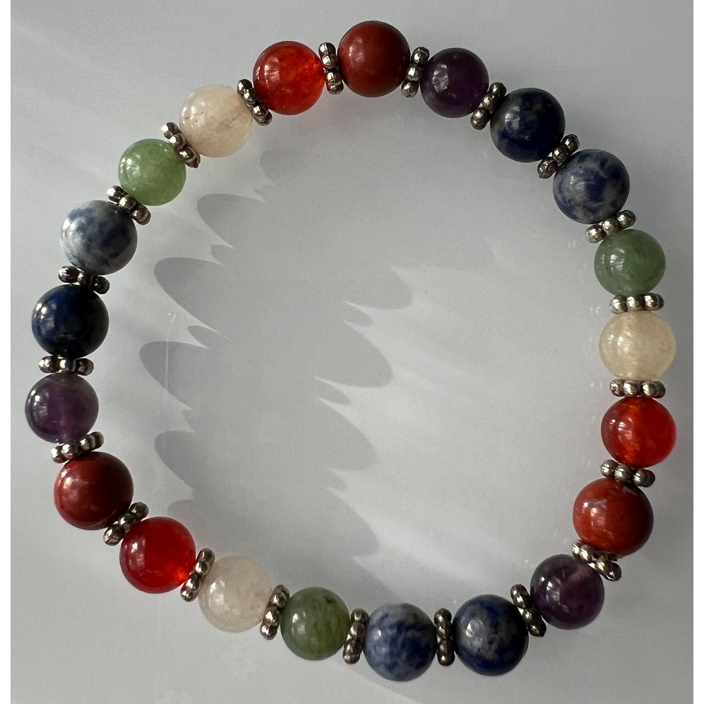 Pulsera Las Siete Cuentas De Chakra