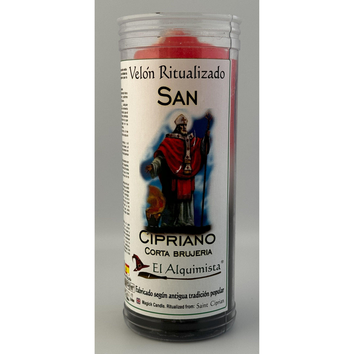 Consecrated Candle Saint Cyprian