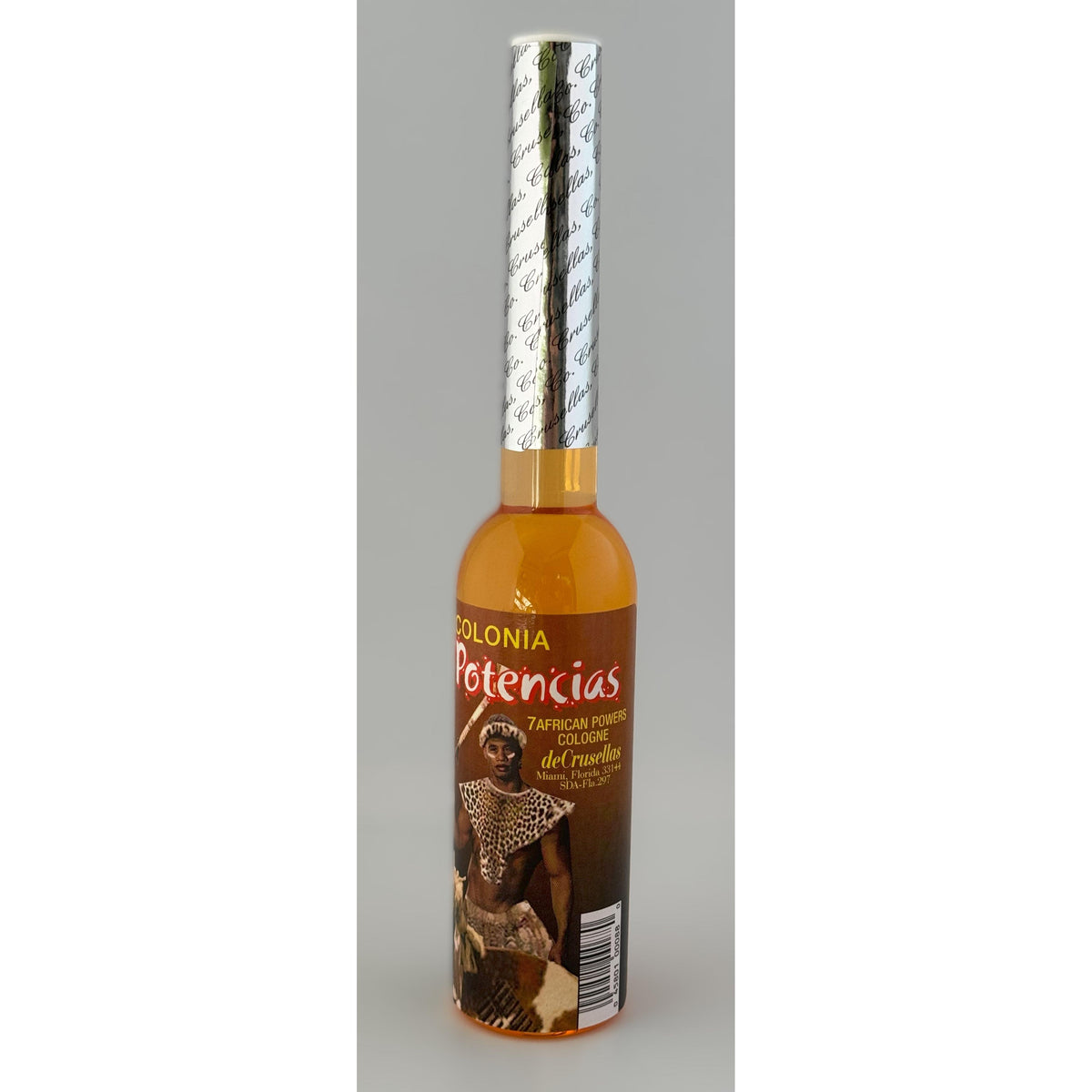 Crusellas 7 African Powers Cologne 7 oz – Spiritual Cleansing & Ritual Bath Cologne – Love, Wealth & Protection