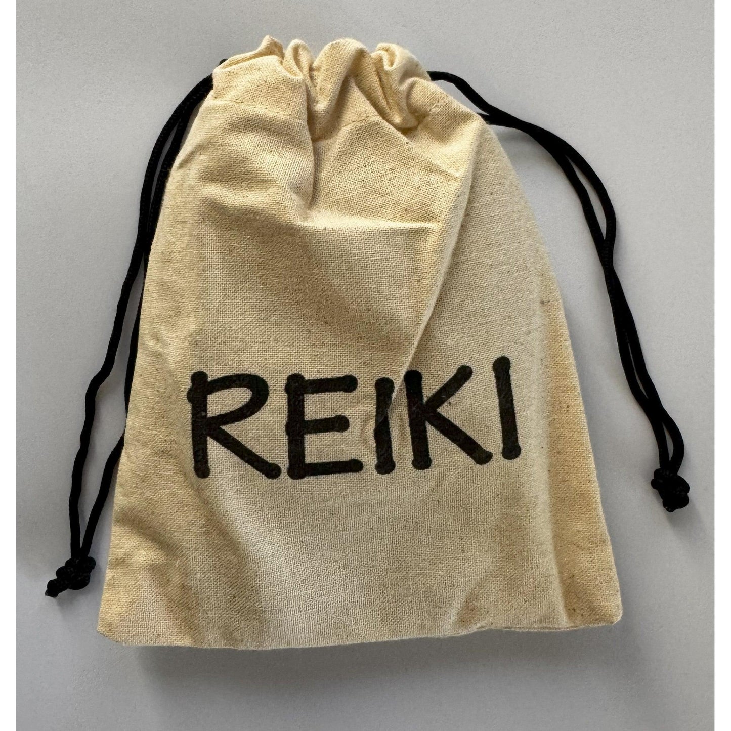 Reiki Black Tourmaline Pouch Set