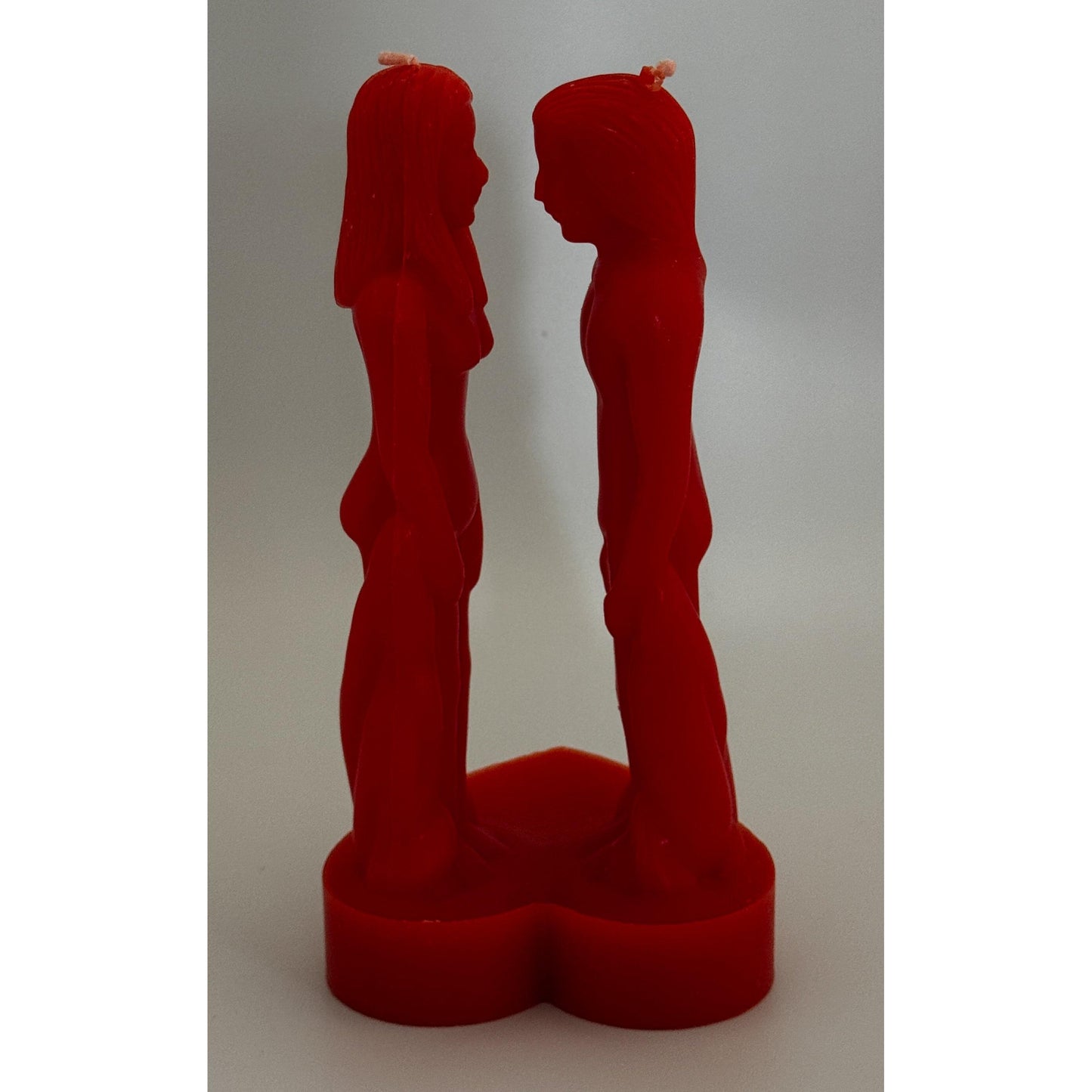 Red Male & Female Face to Face Candle – Love & Attraction Ritual Candle