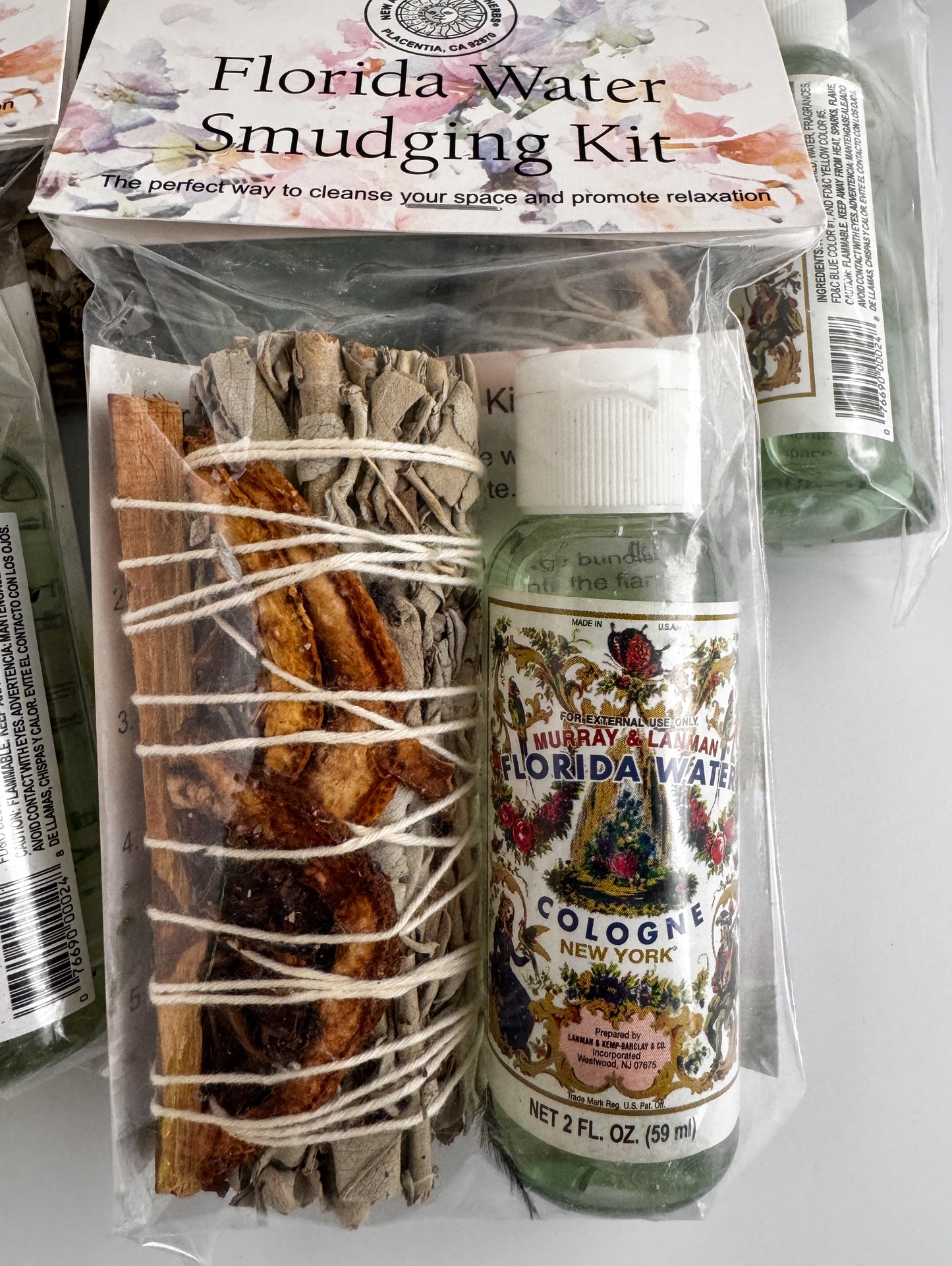 Florida Water Smudging Kit
