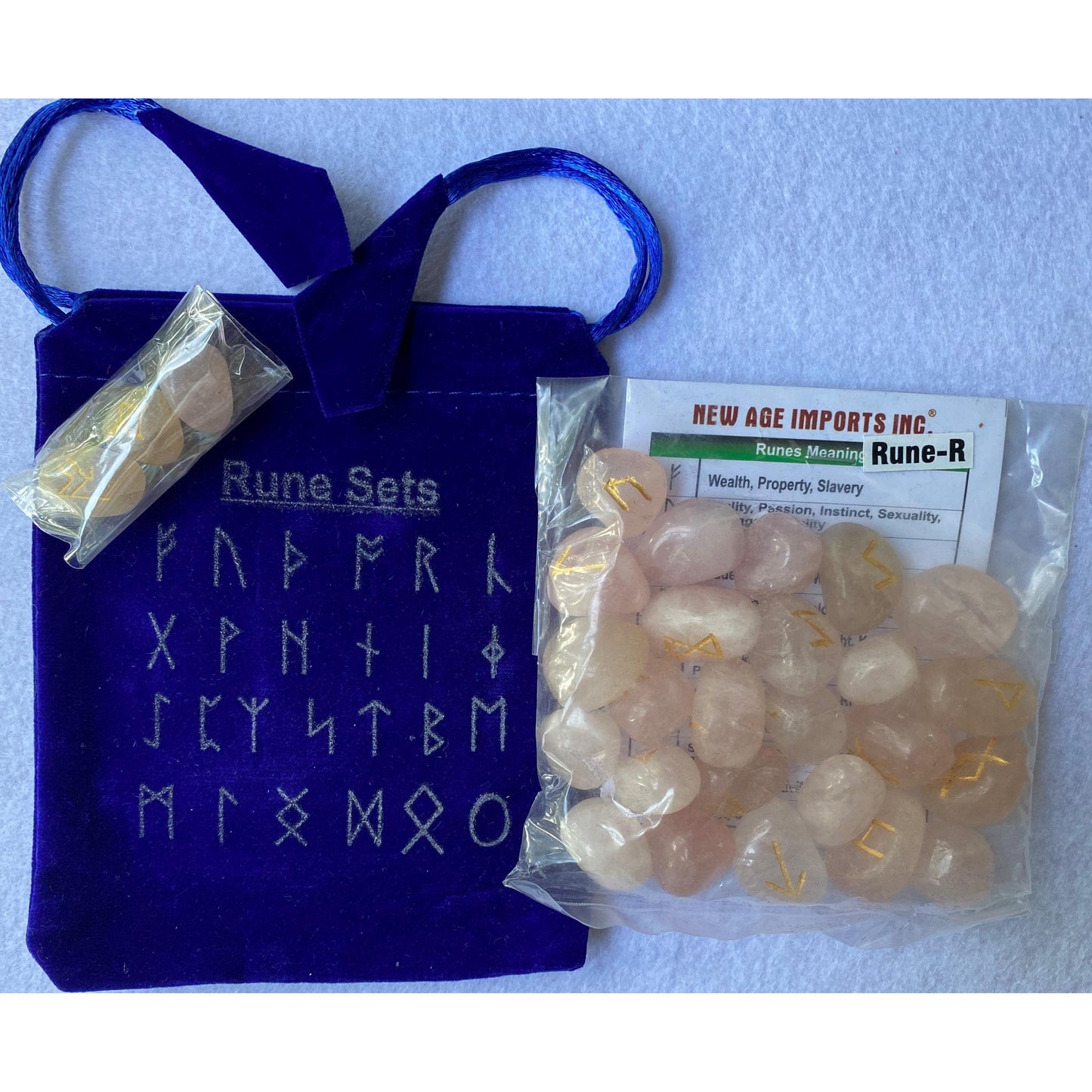 Rune Set Rose Quartz