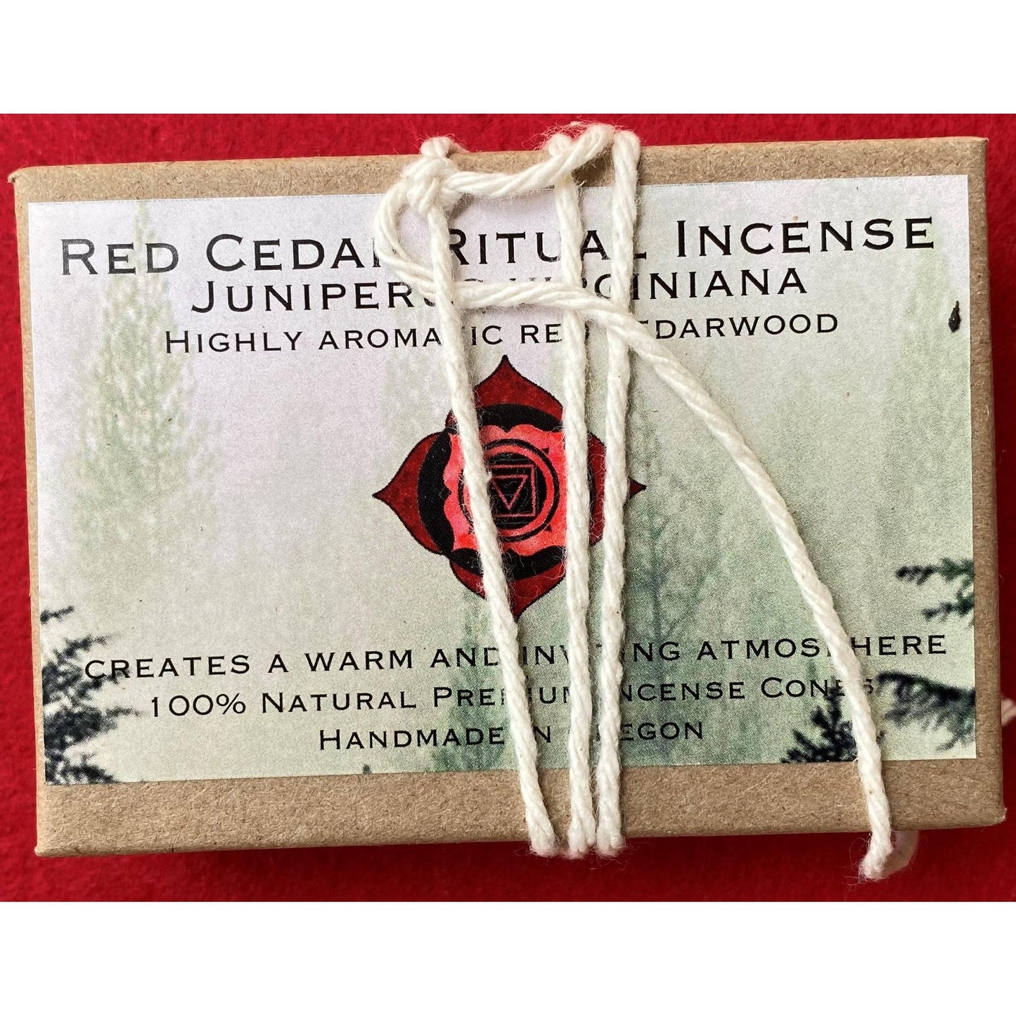 Incienso Ritual Cono de Cedro Rojo