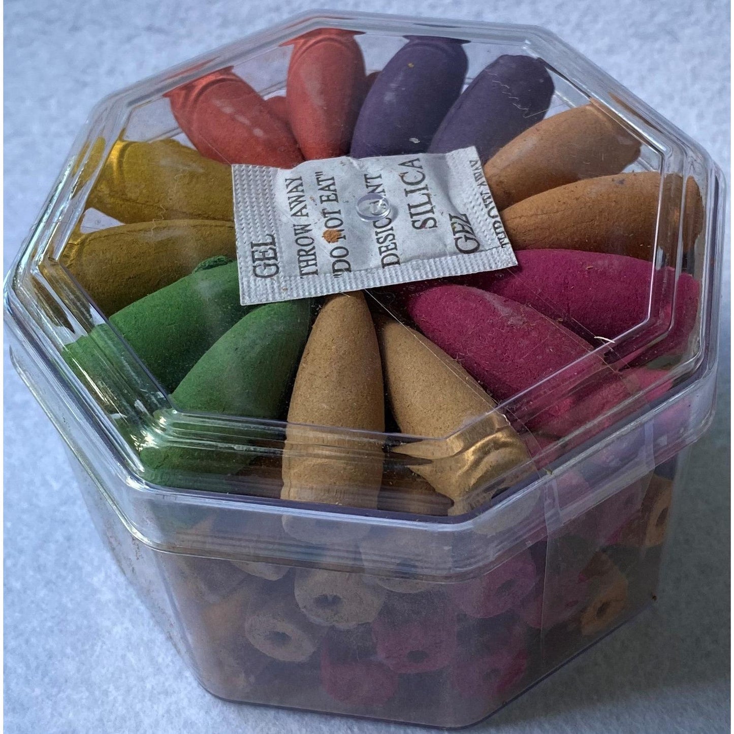 Conos de incienso de reflujo natural mixtos