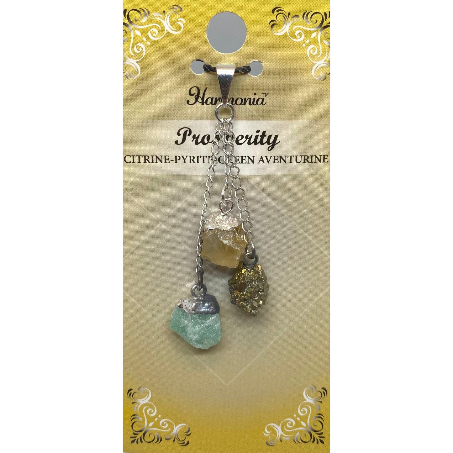 Colgante de piedras preciosas