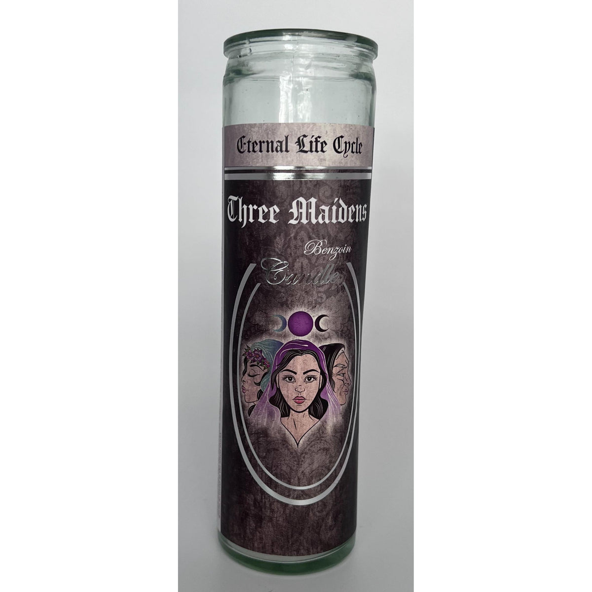 Goloka 7 Day Glass Ritual Candle – Spiritual Prayer & Intention Candle
