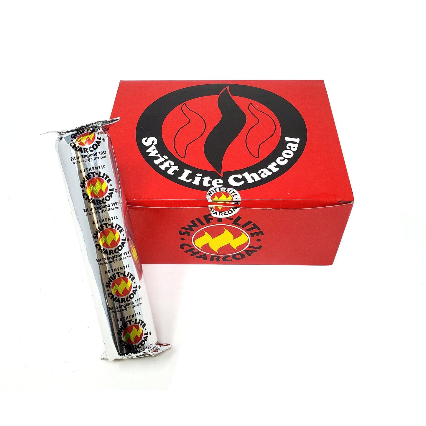 Swift-Lite Charcoal 33mm Tablets (10 Pack) for Incense & Resin Burning