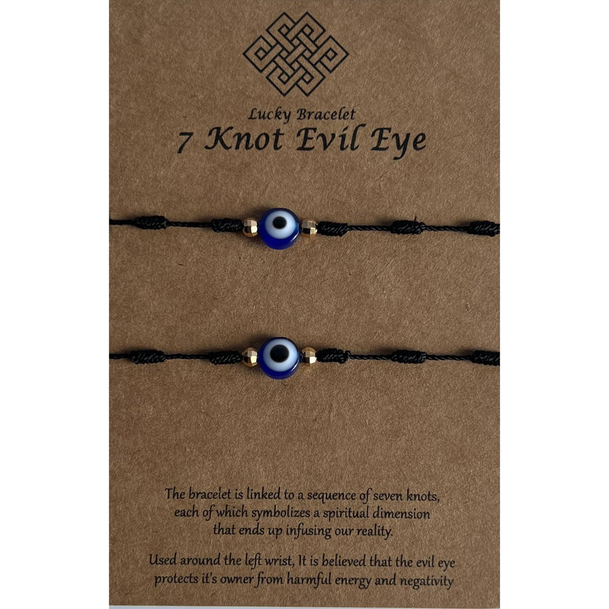 Pulsera 7 Nudos Mal de Ojo