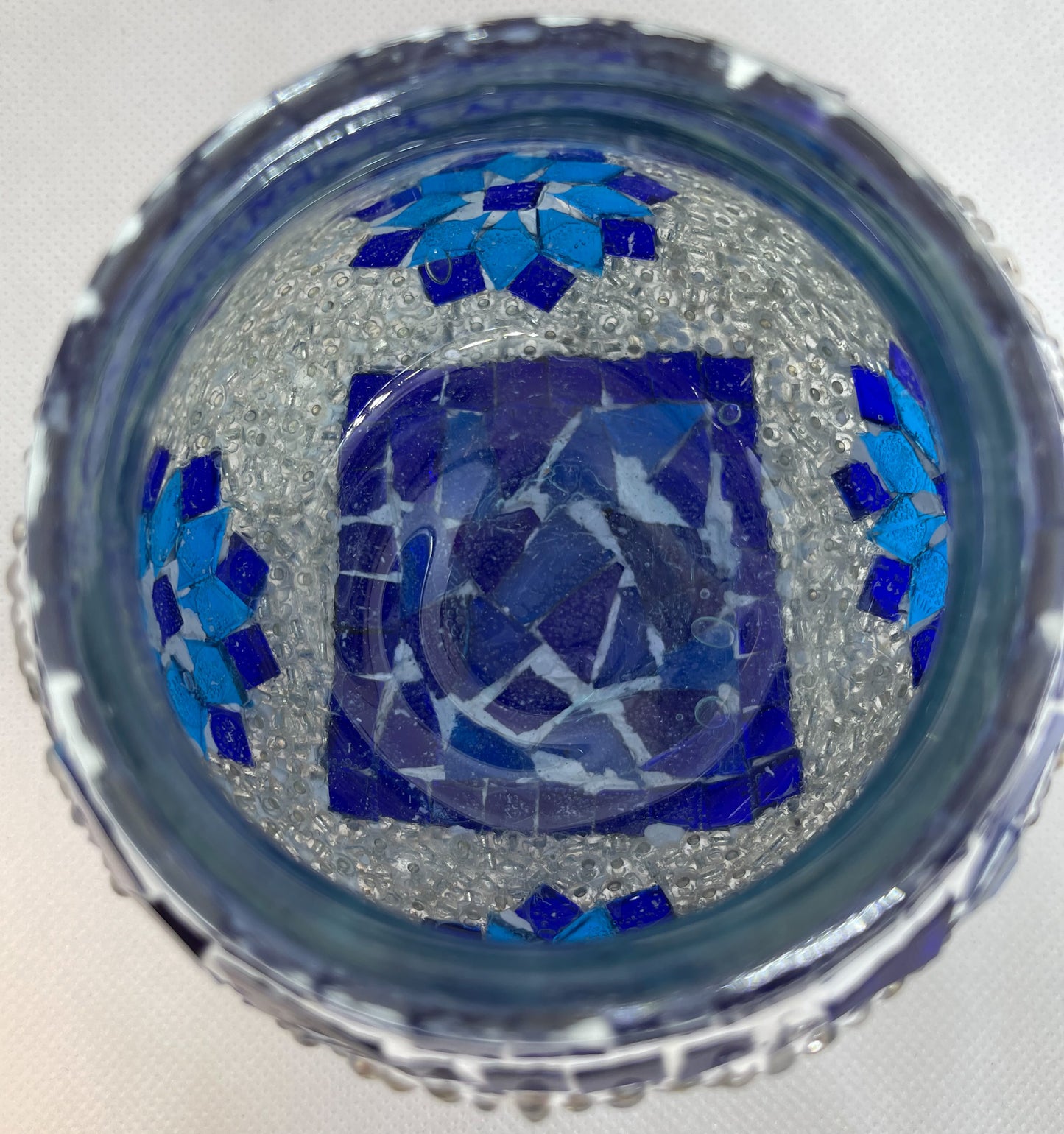 Candelabro de mosaico