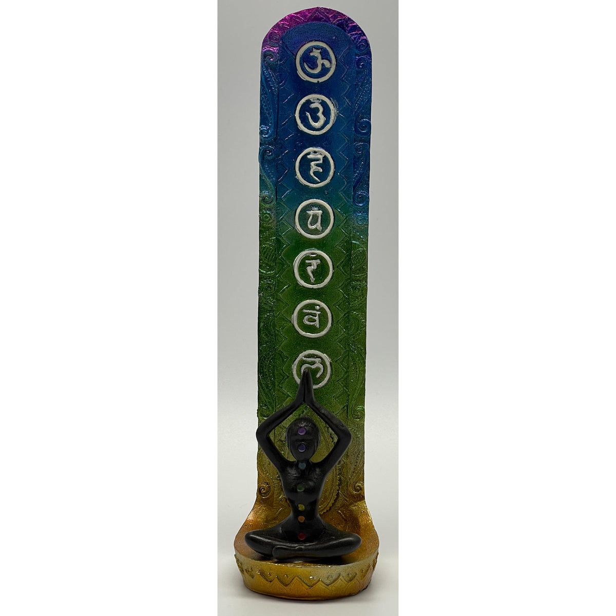 Quemador de incienso de colores de los 7 chakras
