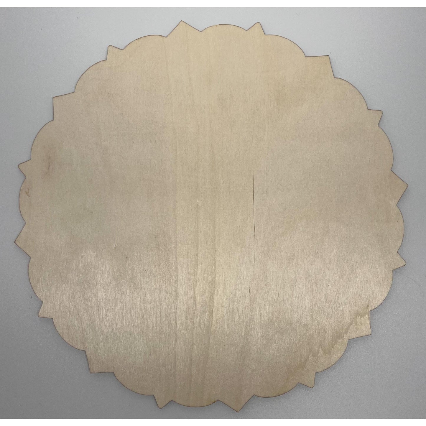 Rejilla de cristal de madera - Mandala