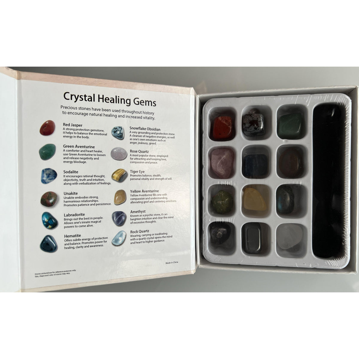 Gemas curativas de cristal