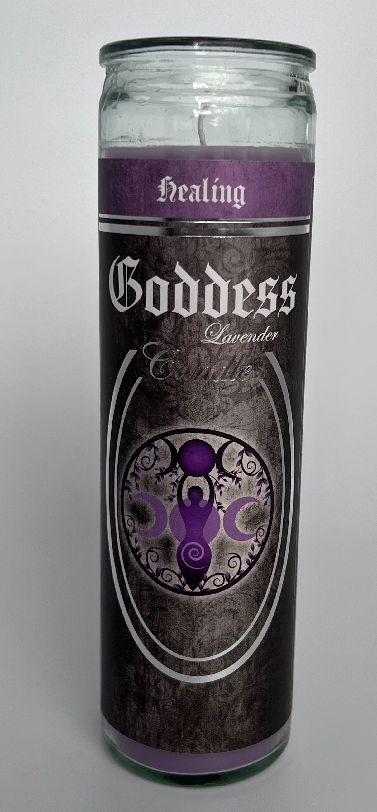 Vela ritual de vidrio de 7 días de Goloka