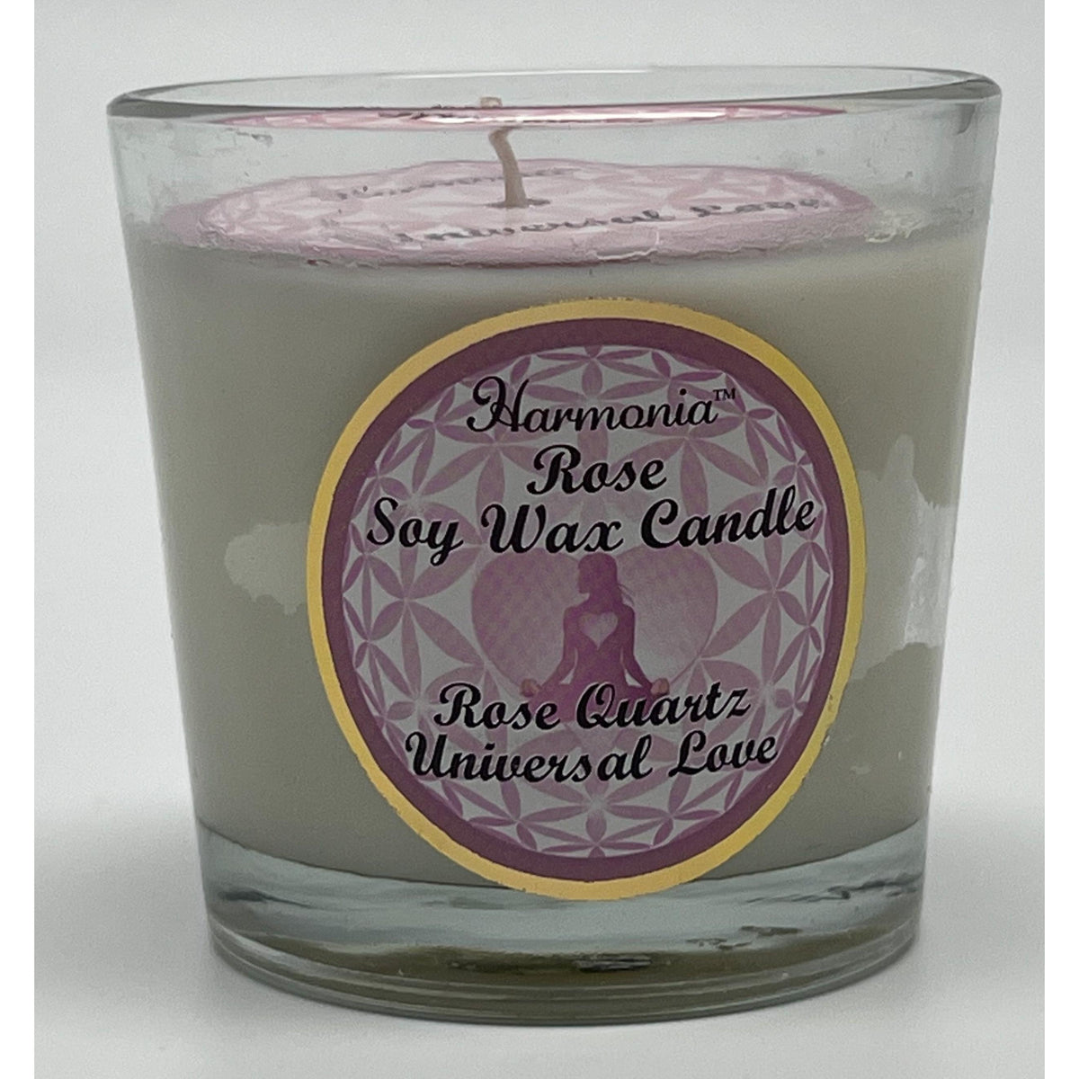 Harmonia Soy Gem Votive Candle – 100% Natural Soy Wax Scented Candle – Self-Care & Spiritual Gift