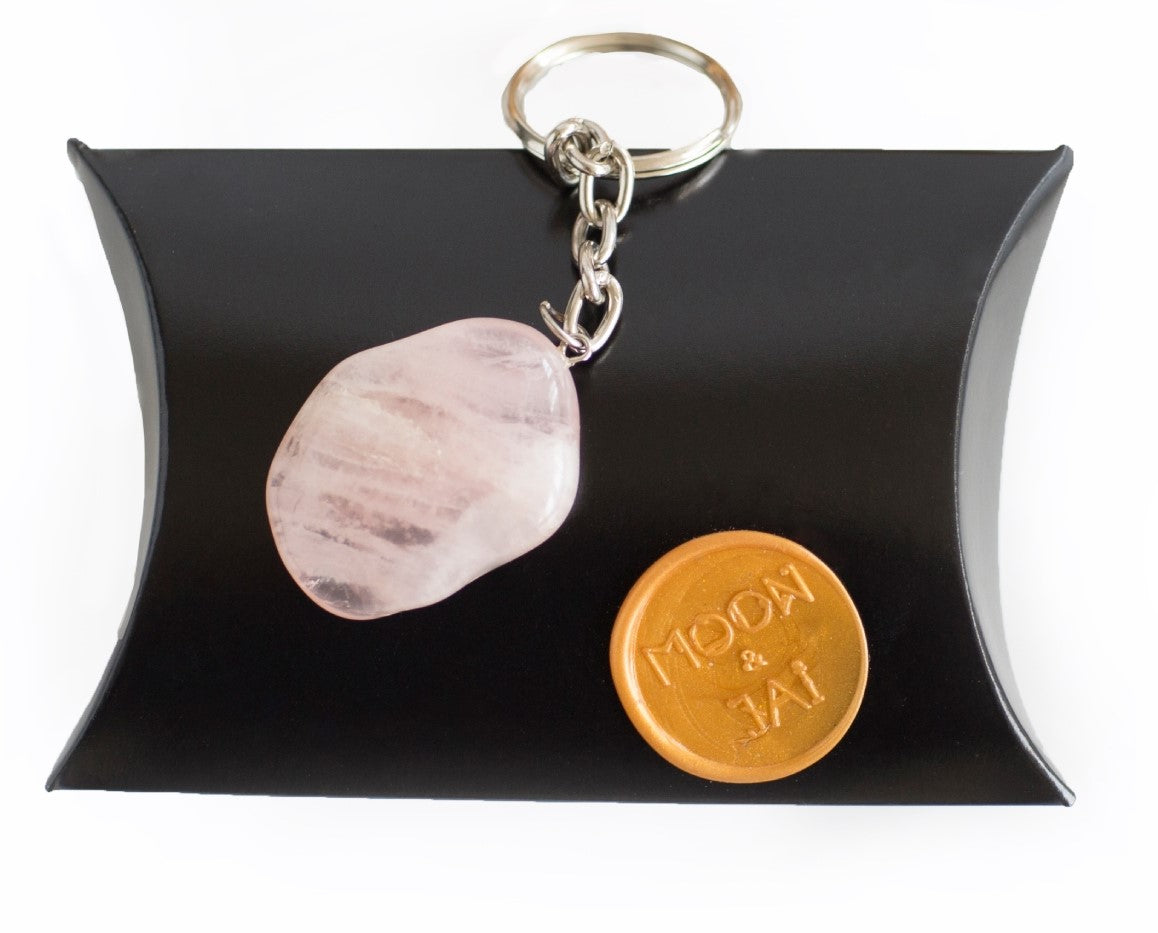 Crystal Keychain Moon and Jai