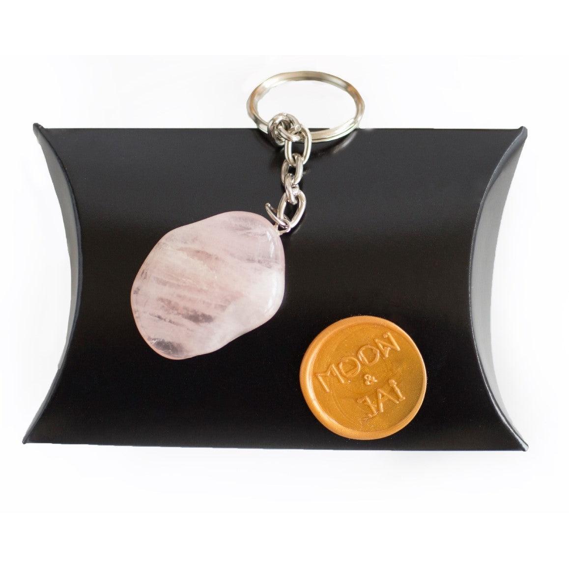 Crystal Keychain Moon and Jai