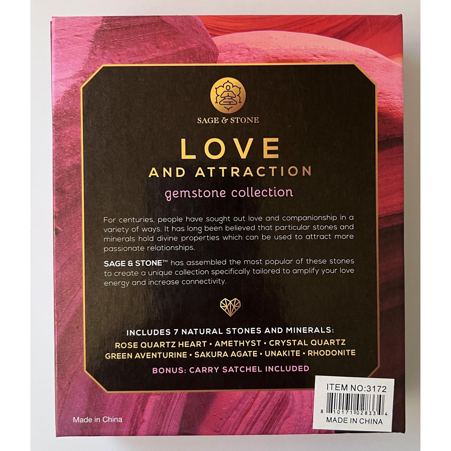 Gemstone Set: Love & Attraction Collection