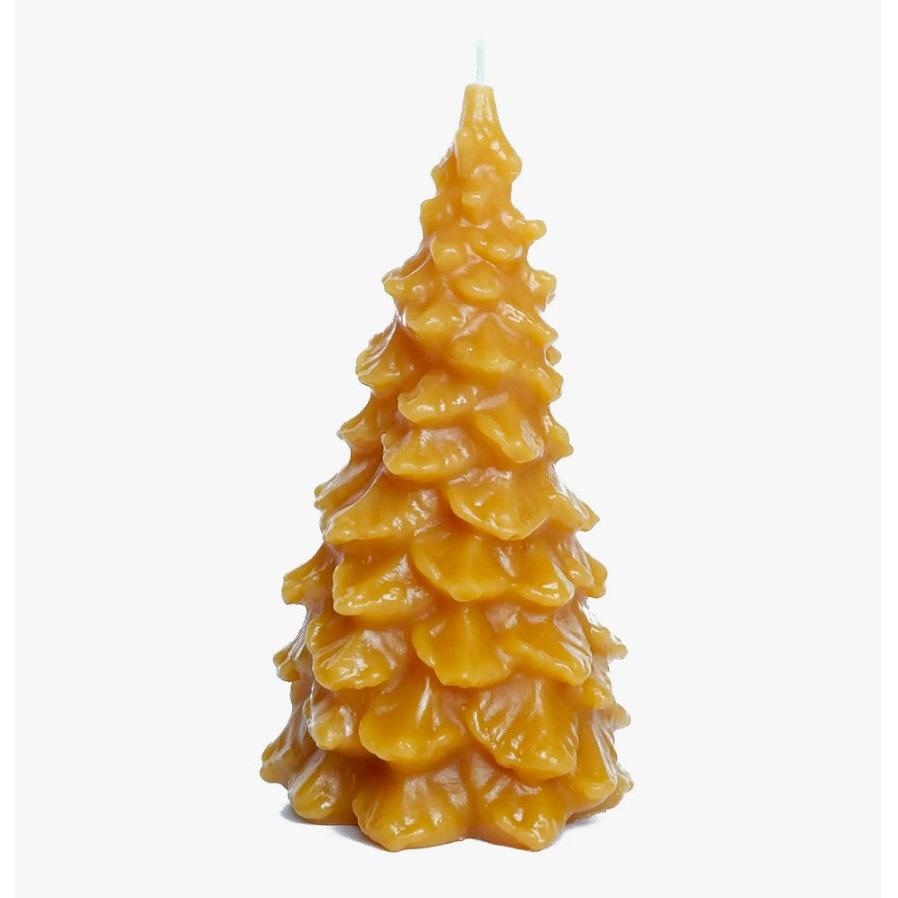 Christmas Tree Beeswax Candles