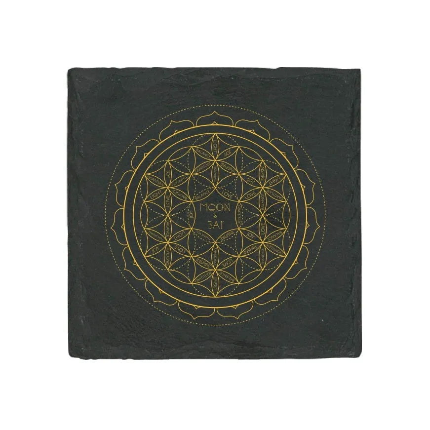 Posavasos Geometría Sagrada Flor de la Vida