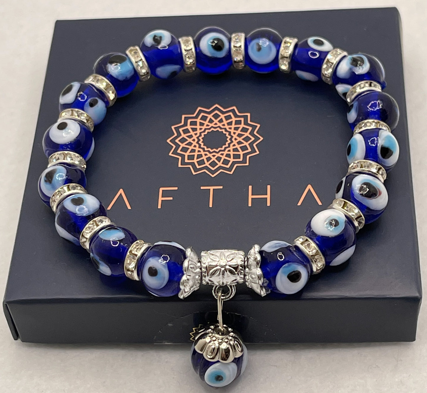 Pulseras de cuentas de ojo malvado KAFTHAN, pulsera de protección