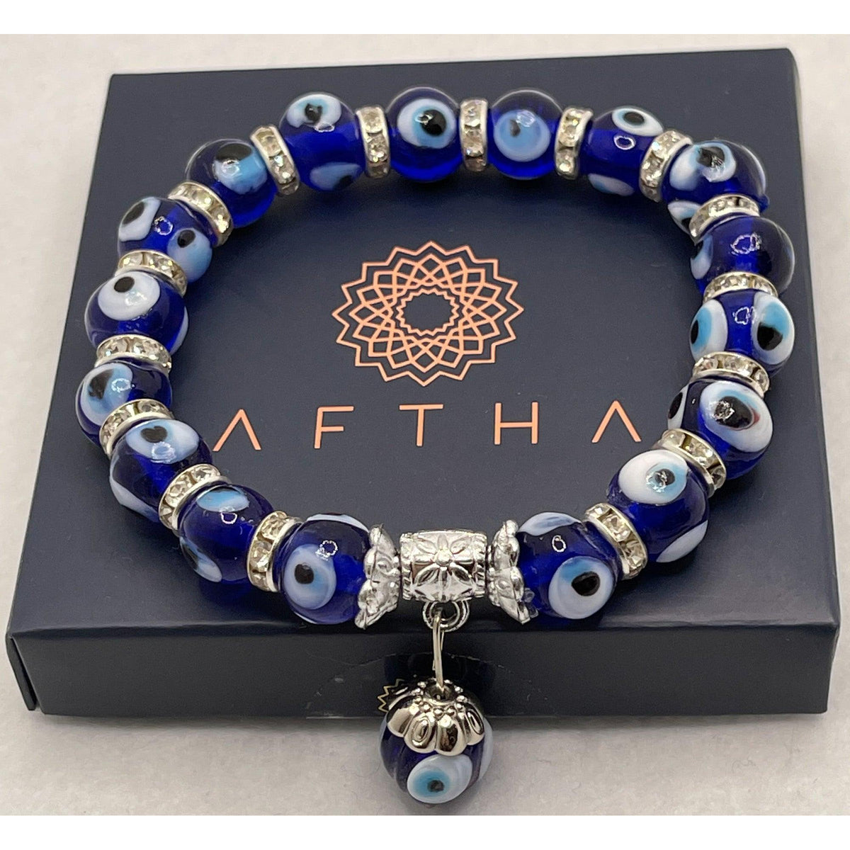 KAFTHAN Beaded Evil Eye Bracelets, Protection Bracelet