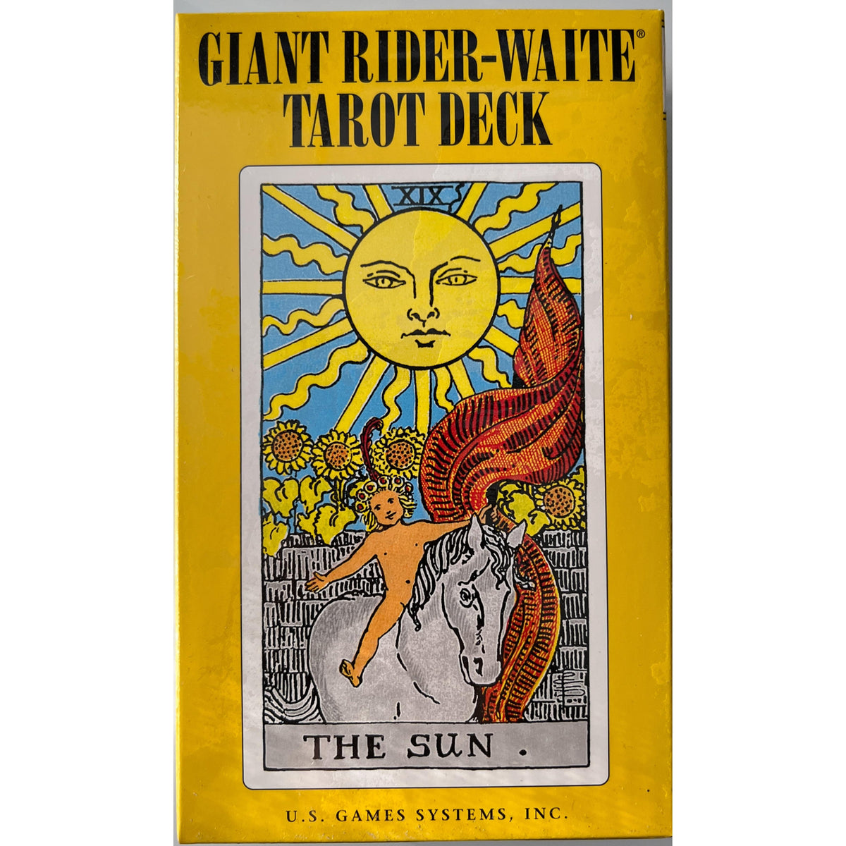 Giant Rider-Waite Tarot Deck – Oversized Classic 1909 Design by Pamela Colman Smith – Perfect for Readers & Collectors