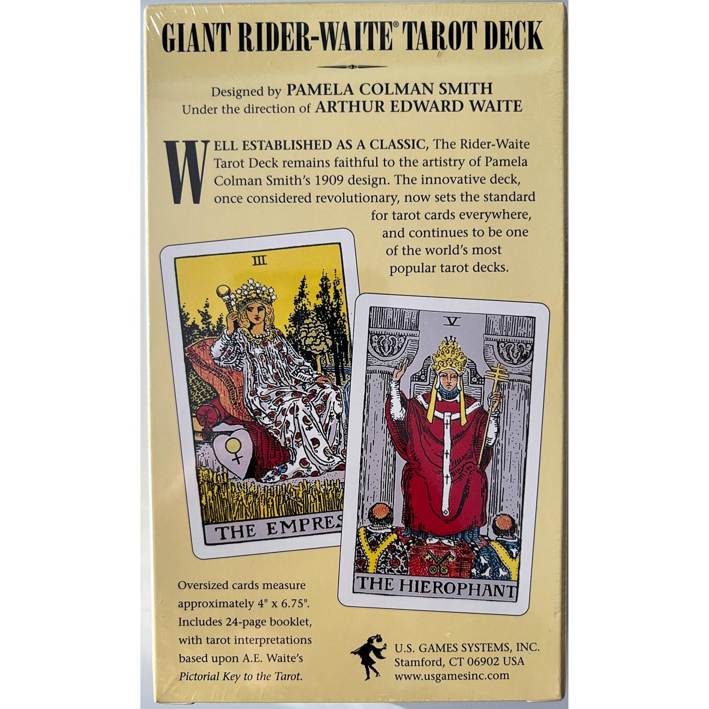Giant Rider-Waite Tarot Deck