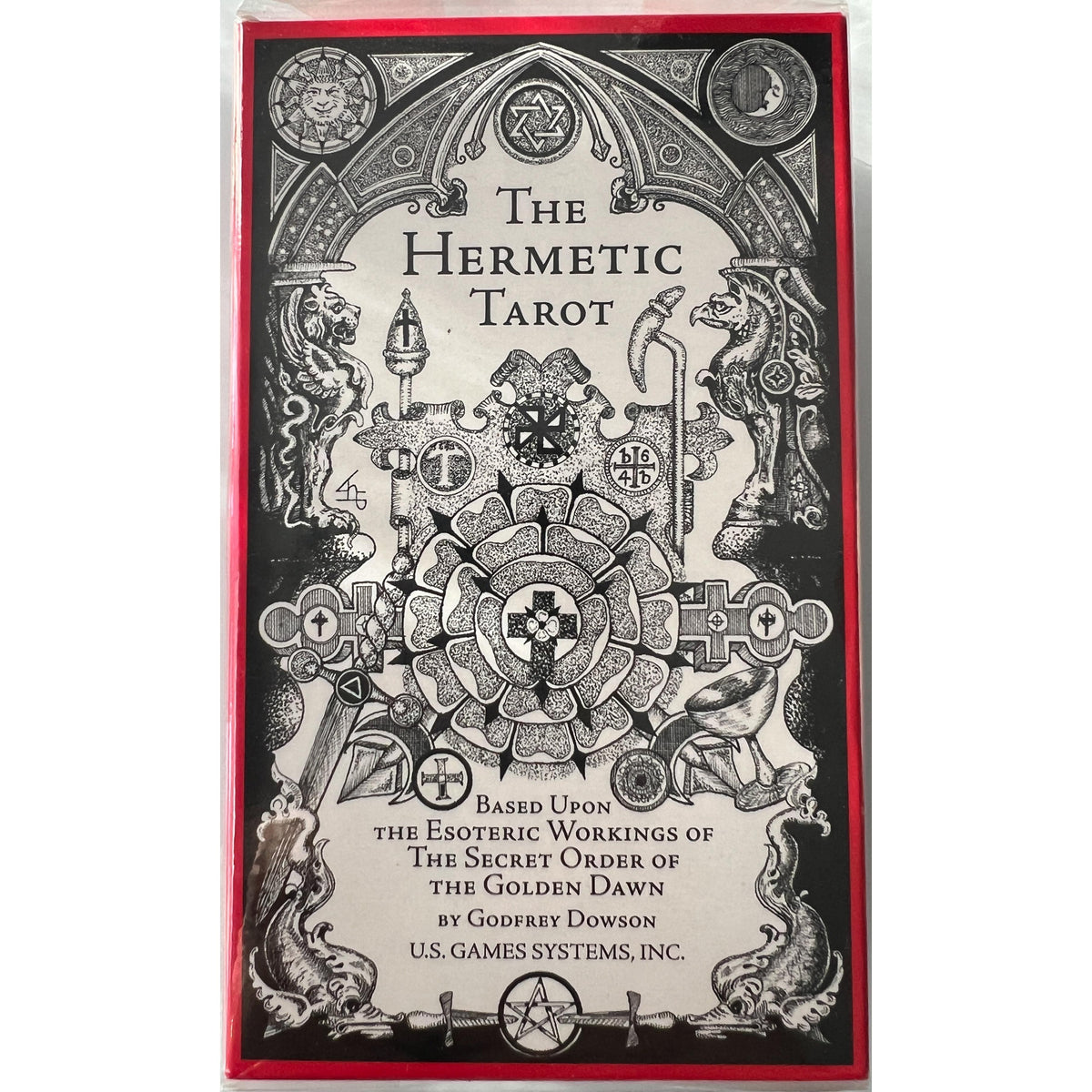 The Hermetic Tarot – 78-Card Esoteric Deck Based on the Golden Dawn – Gift for Advanced Tarot Readers & Collectors