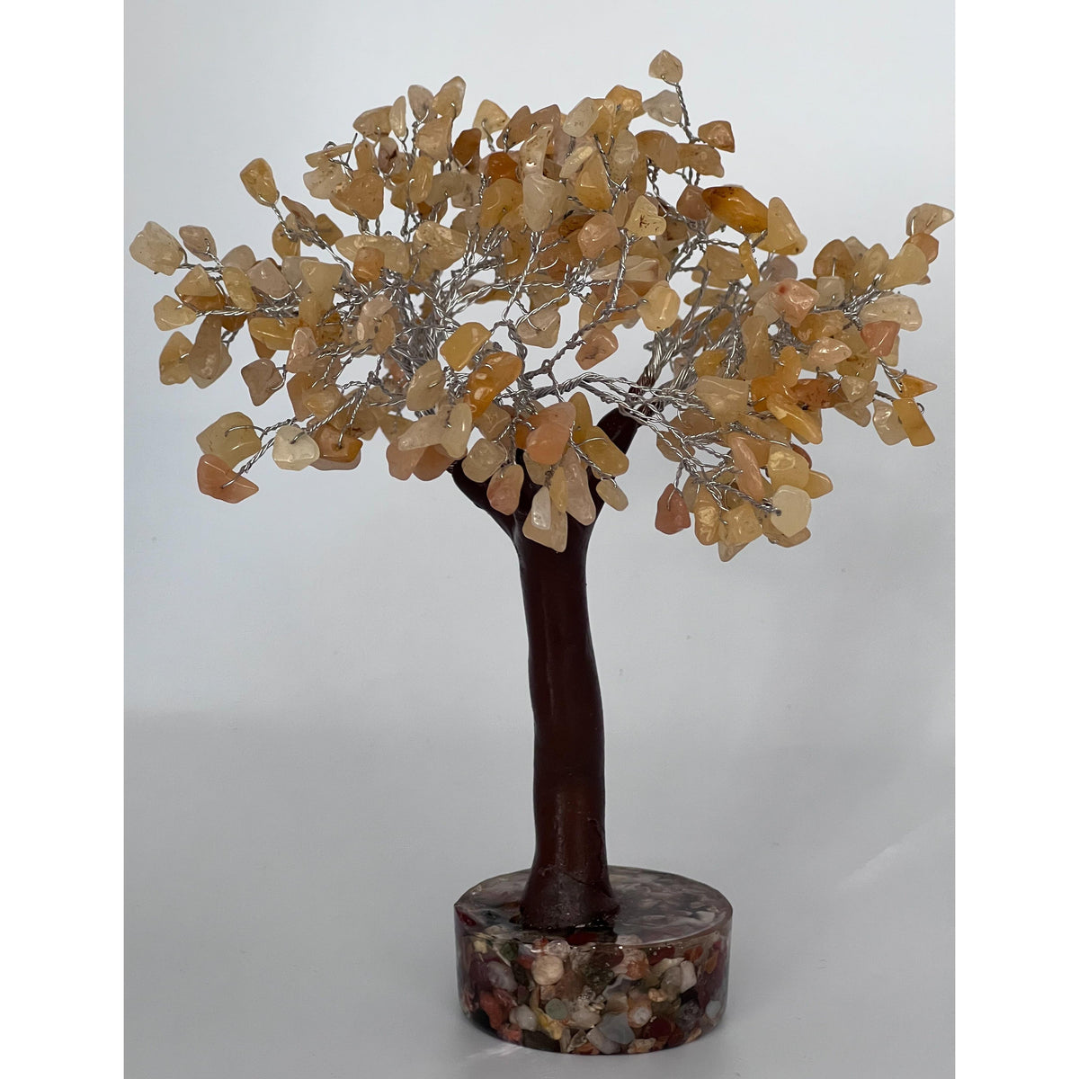 Tree Gemstone on Orgonite Base-Aventurine Yellow