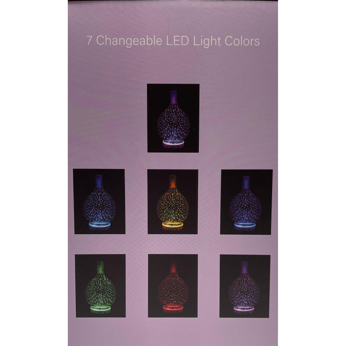 3D Glass Fireworks Ultrasonic Diffuser
