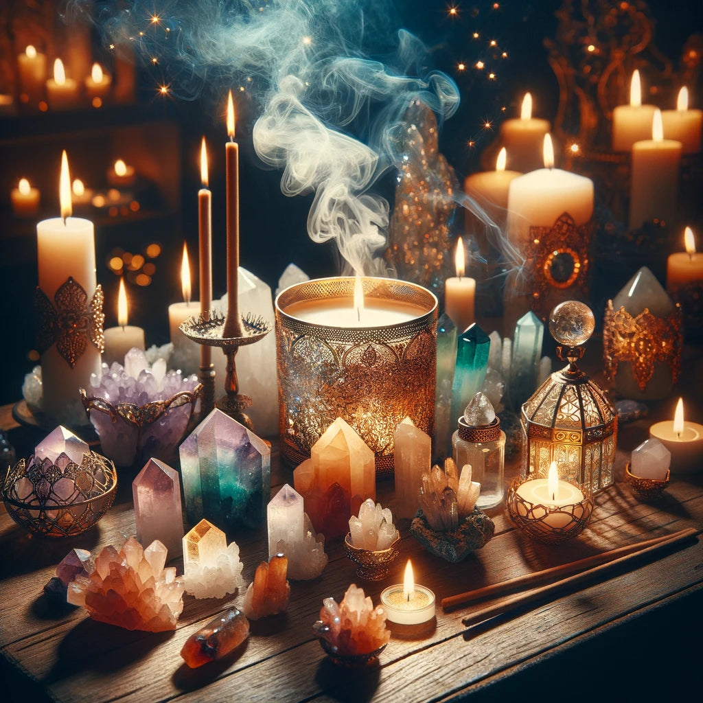 Harnessing the Power of Crystals and Candles in Magic – Bells Books ...