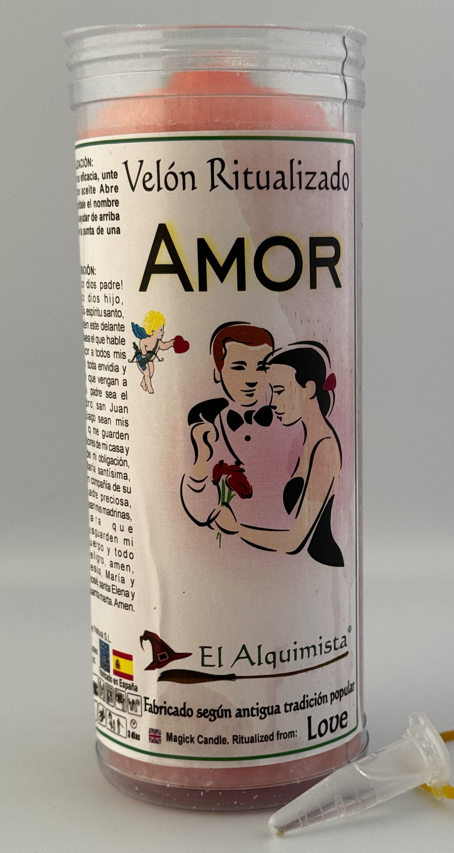 Candle with Love Oil, Ritualized and Prepared