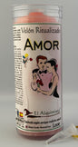 Candle with Love Oil, Ritualized and Prepared