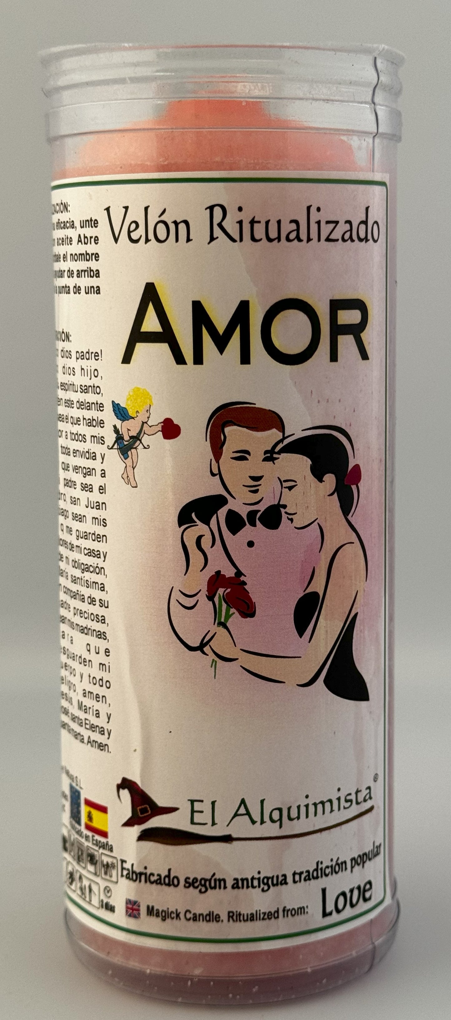 Candle with Love Oil, Ritualized and Prepared