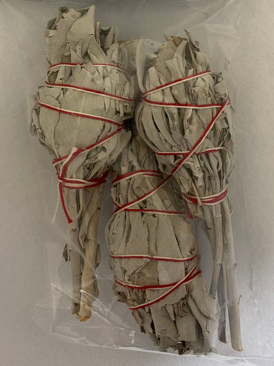 Smudge Sticks Mini White Sage (Pack of 3 )