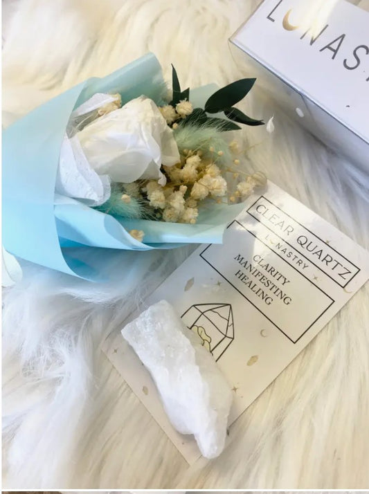 Clear Quartz Crystal Bouquet