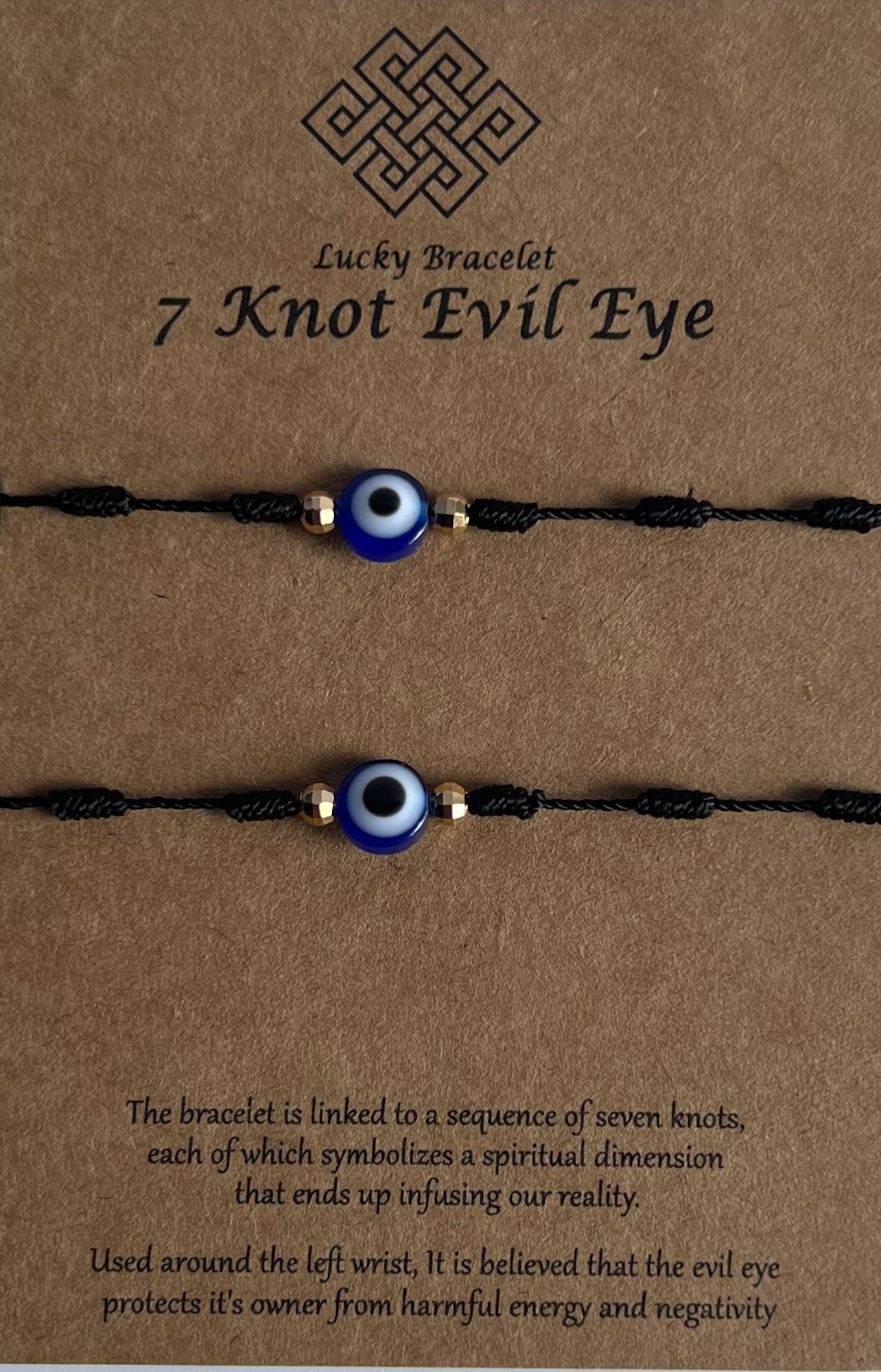 Pulsera 7 Nudos Mal de Ojo