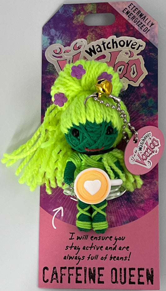 Watchover Voodoo Dolls-Caffeine Queen-Keychain