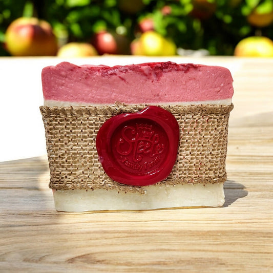 Goat Milk Soap- Jazzberry Apple