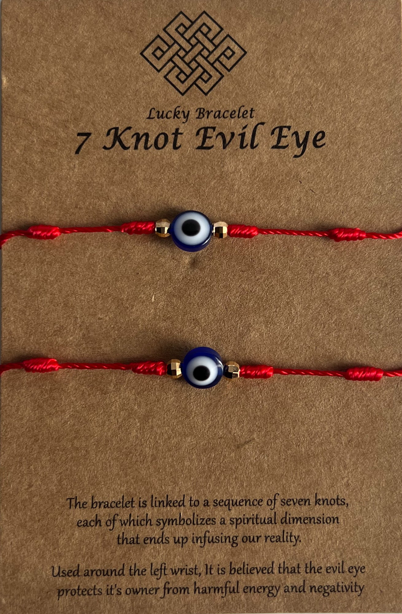 Pulsera 7 Nudos Mal de Ojo