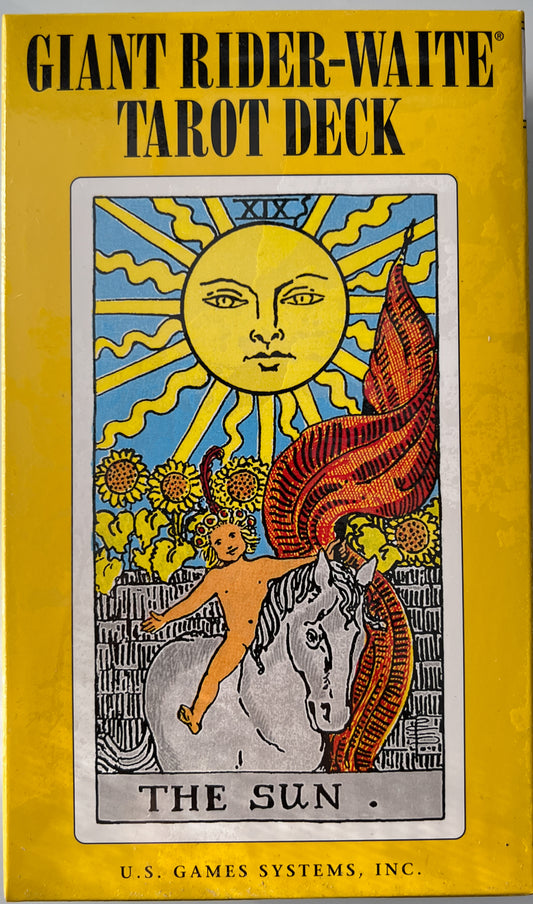 Giant Rider-Waite Tarot Deck