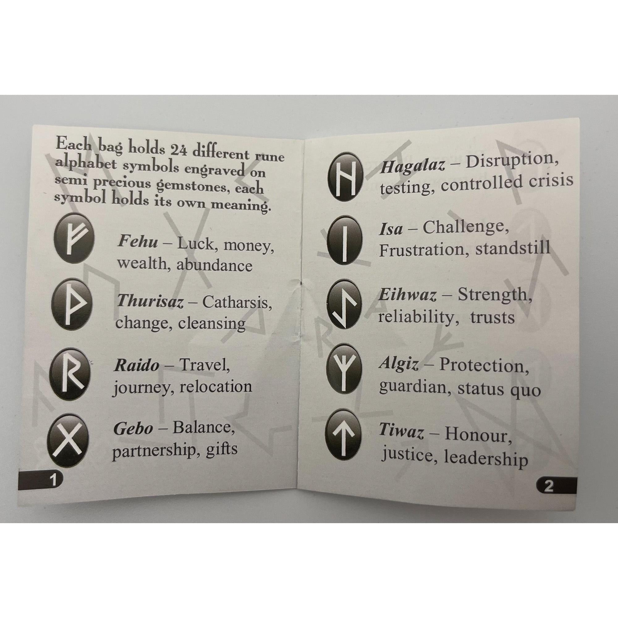 Runes Set Natures Artifacts – Bells Books & Candles