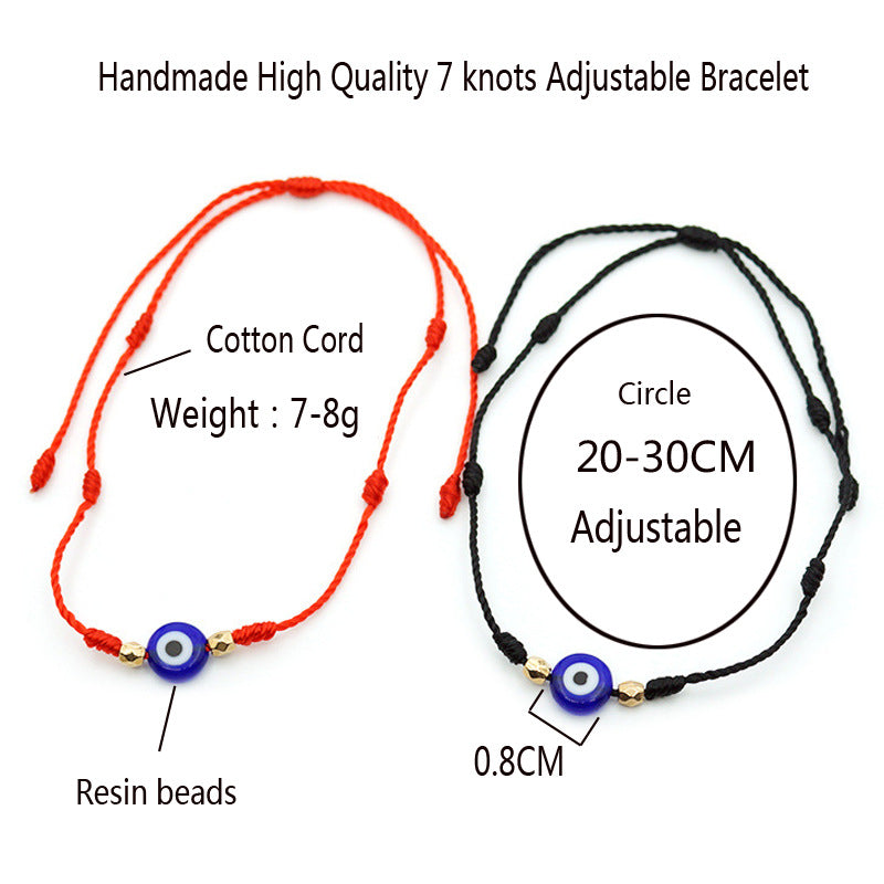 Pulsera 7 Nudos Mal de Ojo