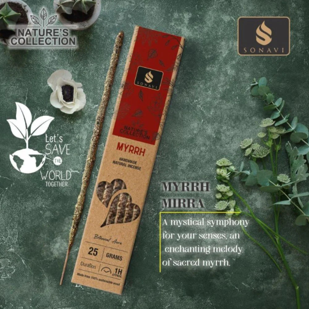 SONAVI - Nature's Collection: All Natural Incense Sticks 25 grams
